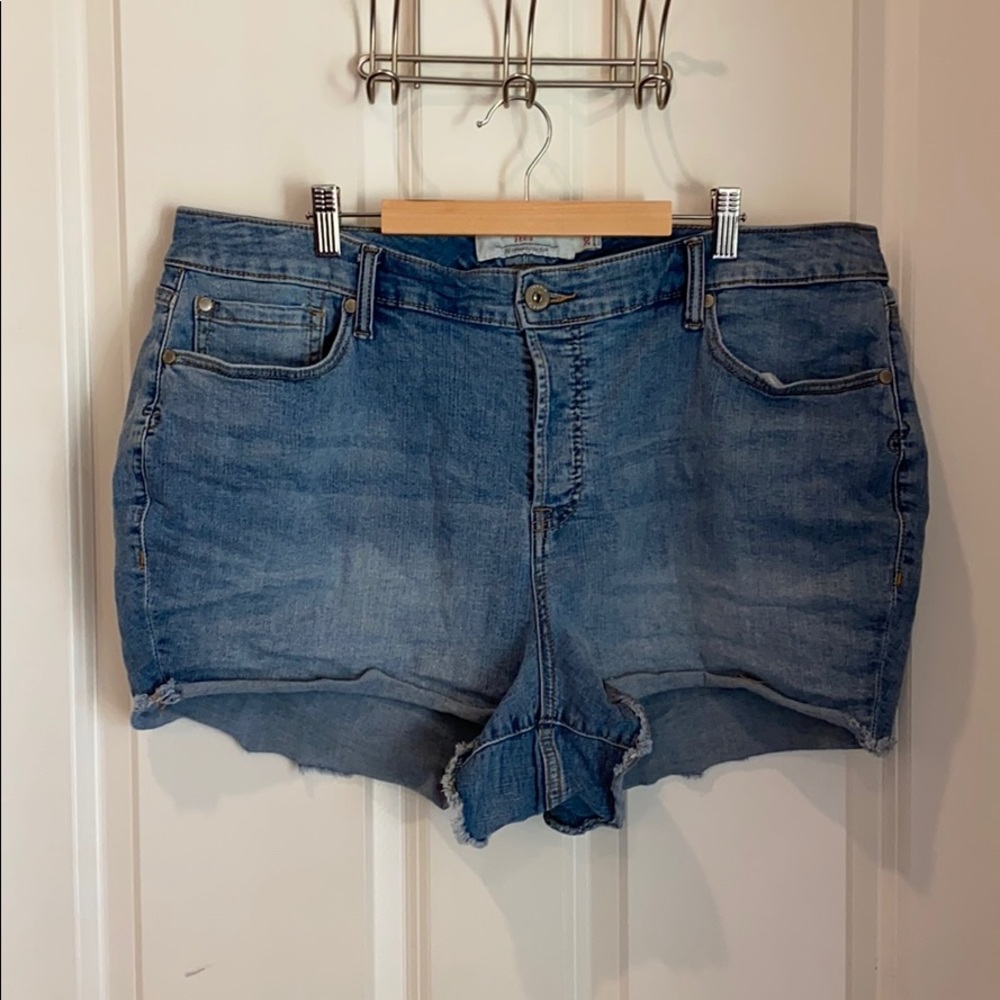 Plus Size Denim SHORTS